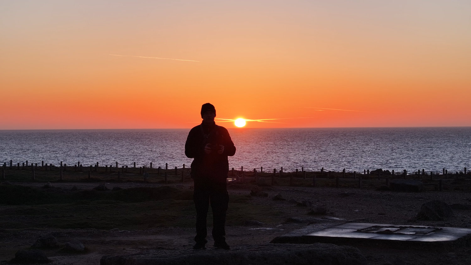 Sunrise at Portland Bill in Dorset